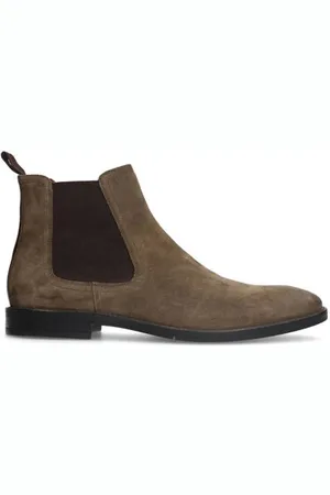 Manfield Suède chelsea boots