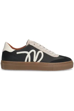 Manfield Leren sneakers