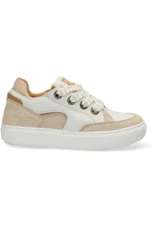 Shabbies Amsterdam Ragy Chunky leren sneakers