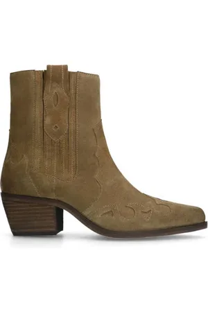 Manfield Suède cowboylaarzen
