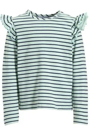 Anytime Longsleeve met ruffles