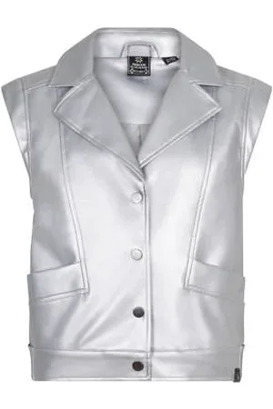 Indian Blue Jeans Imitatieleren gilet