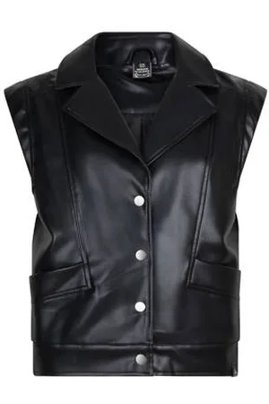 Indian Blue Jeans Imitatieleren gilet