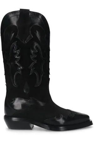 Sacha Leren cowboylaarzen