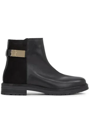 Tommy Hilfiger Leren enkelboots