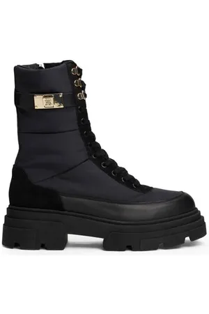 Tommy Hilfiger Chunky leren veterboots