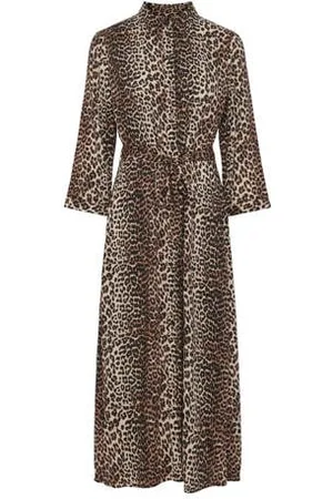 Pieces® Jurk PCNAJA met panterprint