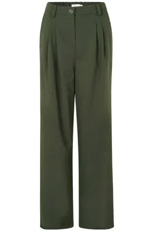 Modstrom High waist straight fit pantalon Kimana