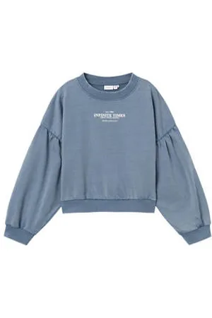 NAME IT KIDS sweater NKFOTYLLE met tekst