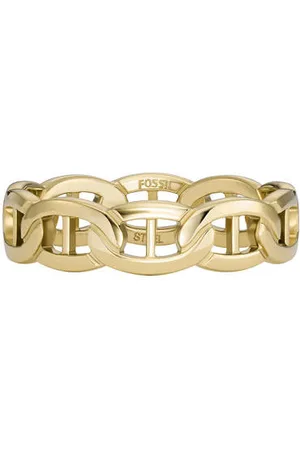 Fossil Ring JF047827106 Heritage goudkleur