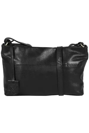 Burkely Leren crossbody tas Natural Norah