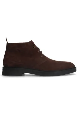 Manfield Suède veterschoen
