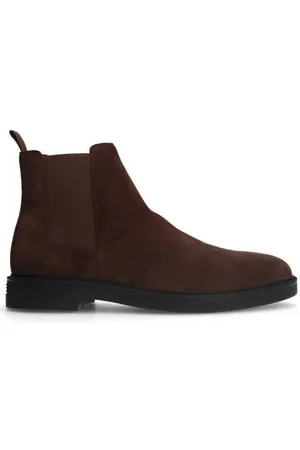 Manfield Suède chelsea boots