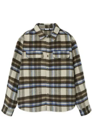 NAME IT KIDS geruit overshirt NKMOWE