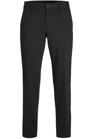 JACK & JONES PREMIUM slim fit pantalon JPRJAXON zwart