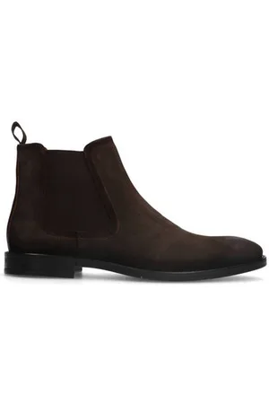 Manfield Suède chelsea boots