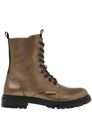 Vingino Julia leren veterboots