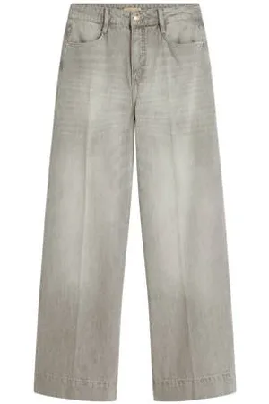 Josh V ALINA wide leg long fitted light grey