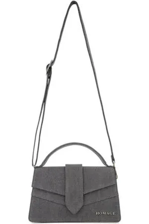 Homage to Denim Denim crossbody tas Gigi Midi