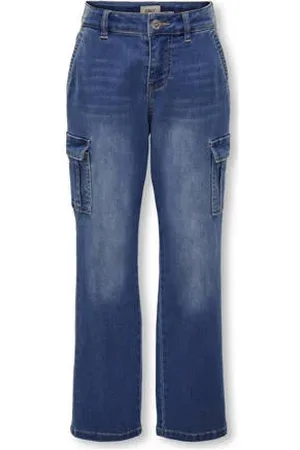 ONLY KIDS GIRL high waist straight fit jeans KOGSAFARI MISSOURI
