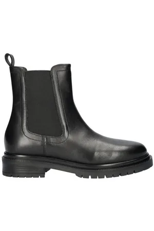 Nelson Leren chelsea boots