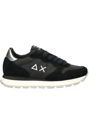sun68 Ally Gold suède sneakers