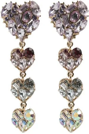 Pieces® Oorbellen met hartjes PCRILLO