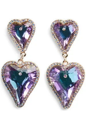 Pieces® Oorbellen met hartjes PCRILLO