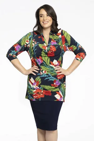 Yoek Top DOLCE van travelstof