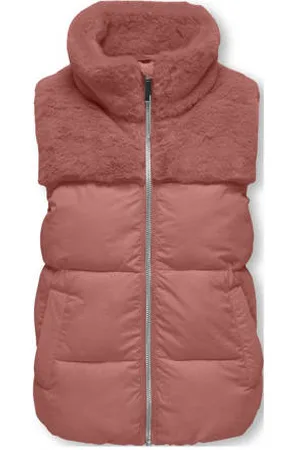 ONLY KIDS GIRL imitatiebont bodywarmer KOGWANJA