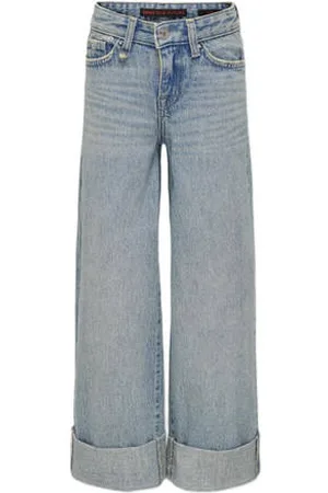 ONLY KIDS GIRL high waist wide leg jeans KOGBROOME
