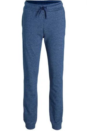 Anytime Joggingbroek Riot denimlook blauw