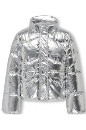 ONLY KIDS GIRL metallic gewatteerde winterjas KOGPEARL