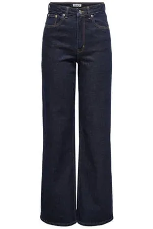 ONLY High waist wide leg jeans ONLJUICY