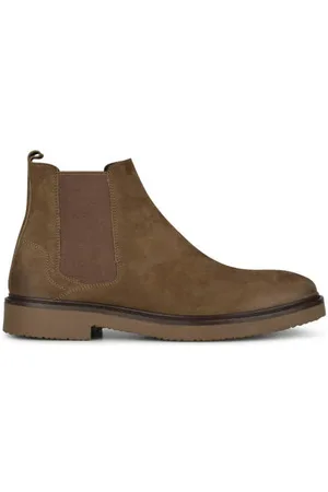 PS Poelman Hudson nubuck chelsea boots