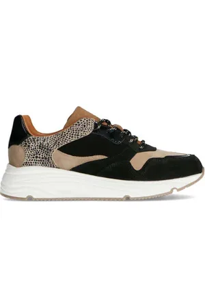 Manfield Suède sneakers /cheetaprint