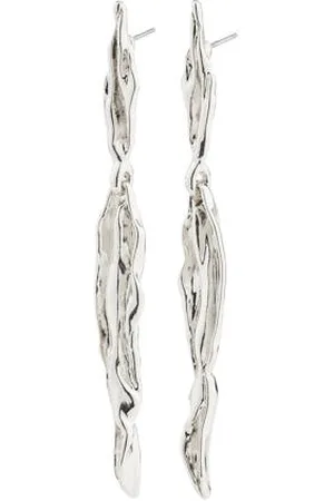 Pilgrim Silver plated oorbellen Feel