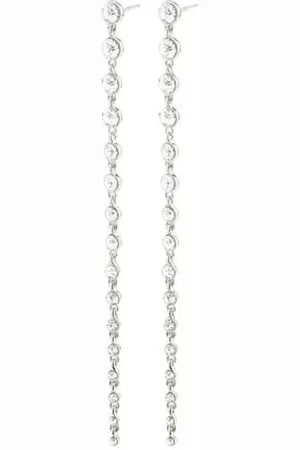 Pilgrim Silver plated oorbellen Reagan