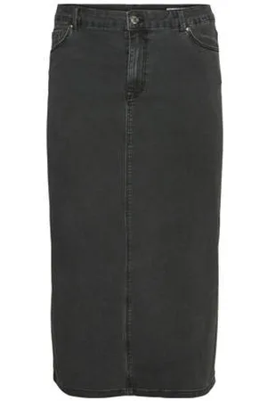VERO MODA Denim spijkerrok grey denim
