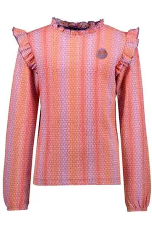 B.Nosy X K3 K3 top Billie met all over print en ruches