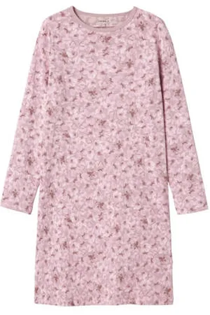 NAME IT KIDS gebloemd nachthemd NKFNIGHTGOWN