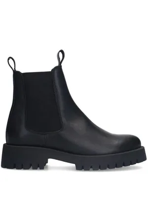 Sacha Leren chelsea boots