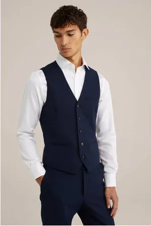 WE Fashion Gilet donkerblauw