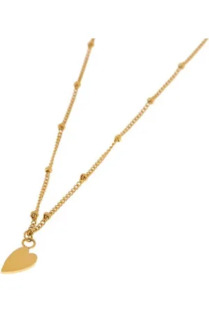 Label Kiki Gold plated ketting Heart