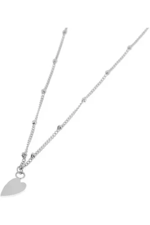 Label Kiki Silver plated ketting Heart
