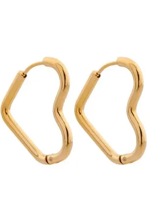 Label Kiki Gold plated oorbellen First Love Hoops