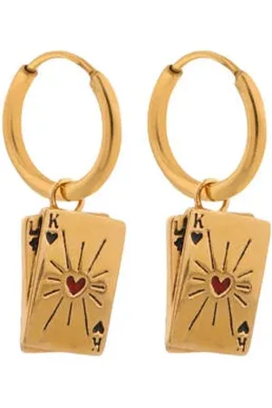 Label Kiki Gold plated oorbellen Kiki