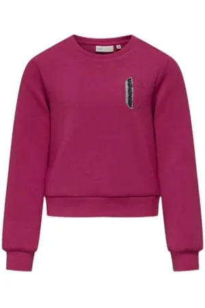 ONLY KIDS GIRL sweater KOGMAYRA met backprint