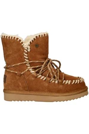 Warmbat Australia Waturra gevoerde suède enkelboots