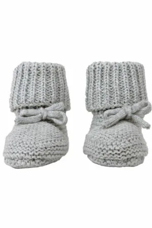Lodger Gebreide baby slofjes